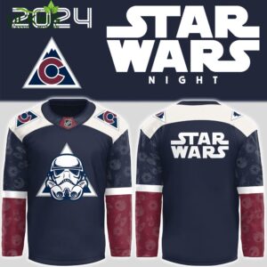 2024 Colorado Avalanche x Star Wars Night Jersey – Iconic Sci-Fi Sports Wear