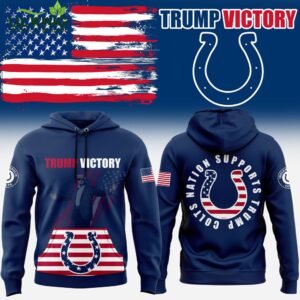 2024 Colts Nation, Trump’s Victory Pullover Hoodie