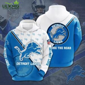 2024 New 3D Detroit Lions Hoodie – Nike NFL Apparel