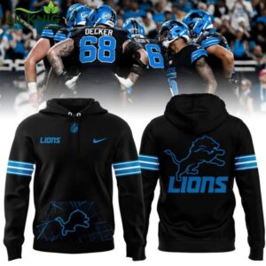 2024 New 3D Lion x Nike Hoodie – Detroit Lions Fan Apparel