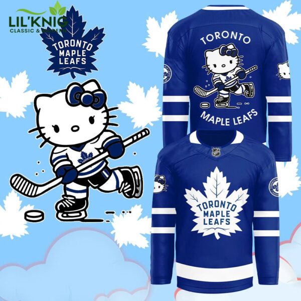 2024 Toronto Maple Leafs x Hello Kitty 50th Anniversary Exclusive Jersey | Limited Edition NHL Collaboration