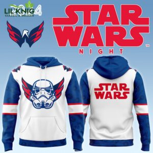 2024 Washington Capitals x Star Wars Night Hoodie – Celebrate with Style and Team Spirit