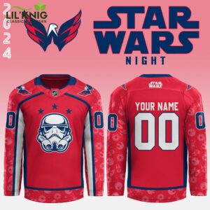 2024 Washington Capitals x Star Wars Night Personalized Jersey – Must-Have for Collectors