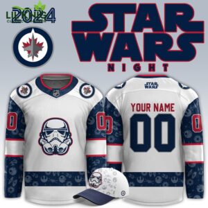 2024 Winnipeg Jets x Star Wars Night Custom Jersey