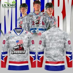 Adirondack Thunder x Military Jersey 2024