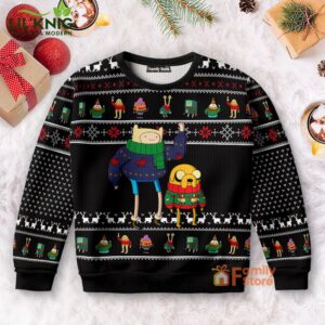 Adventure Time Pattern New Design Ugly Sweater 2024 Christmas 2024