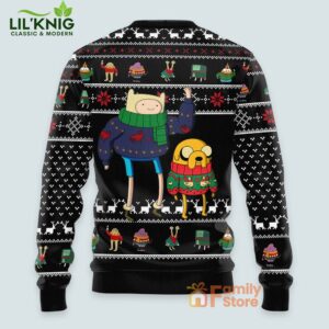 Adventure Time Pattern New Design Ugly Sweater 2024 Christmas 2024