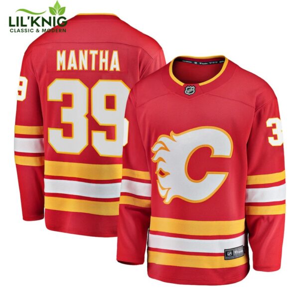 Anthony Mantha Calgary Flames Nhl Fanatics Breakaway Home Jersey