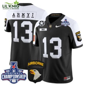 Army Black Knights 2024 AAC Champions Limited Edition Jersey