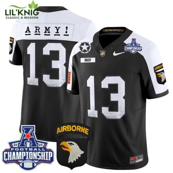 Army Black Knights 2024 AAC Champions Limited Edition Jersey