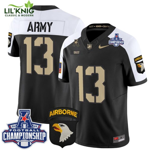 Army Black Knights 2024 AAC Championship Limited Edition Jersey