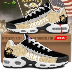 Army Black Knights Air Max Football Shoes Limited Edition White