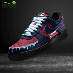 Atlanta Braves New Design Limited Edition Af1 Nike Sneaker Shoes