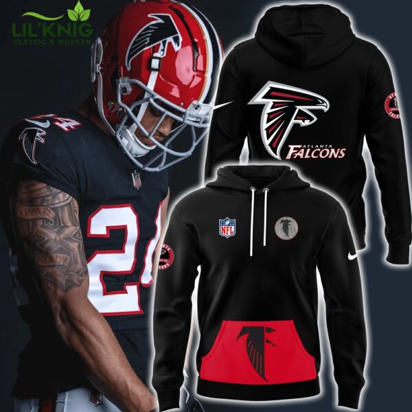 Atlanta Falcons Alternate Helmet Pullover Hoodie – Unique Fan Gear