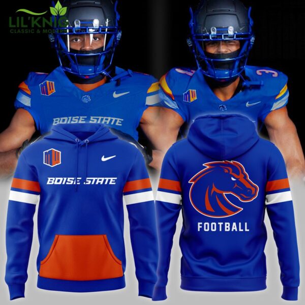 Boise State Broncos 2024 Football Team Limited Edition Blue Hoodie – College Apparel