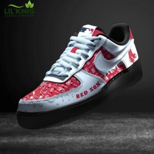 Boston Red Sox New Design Limited Edition Af1 Nike Sneaker Shoes