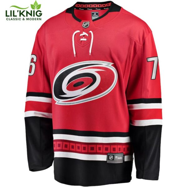 Brady Skjei Carolina Hurricanes NHL Fanatics Breakaway Home Jersey