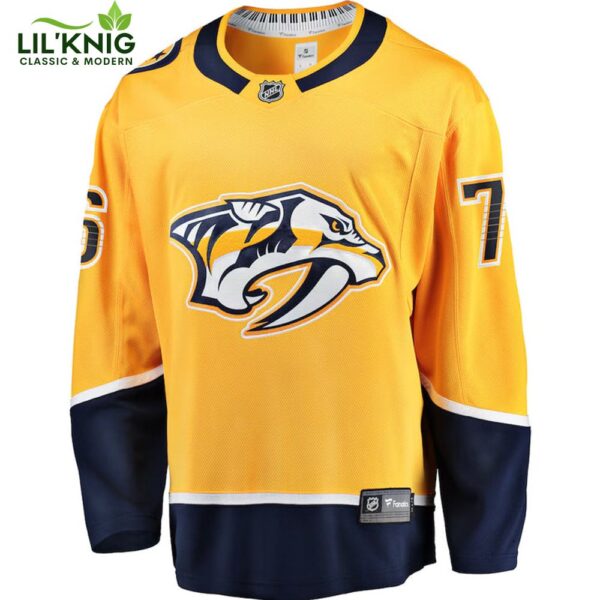 Brady Skjei Nashville Predators Nhl Fanatics Breakaway Home Jersey