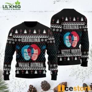 Brennan Huff Dale Doback Step Brothers Catalina Wine Mixer Ugly Christmas Sweater Overview