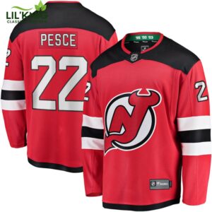 Brett Pesce New Jersey Devils Nhl Fanatics Breakaway Home Jersey Vendor