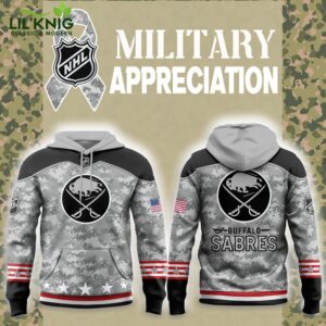 Buffalo Sabres 2024 Military Appreciation Hoodie – NHL Fan Apparel