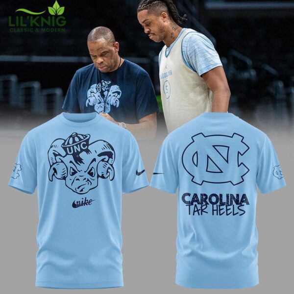 Carolina Tar Heels Vs Nike Hot Edition 2024 Basketball Blue Tshirt