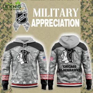 Chicago Blackhawks 2024 Military Appreciation Hoodie – NHL Team Apparel