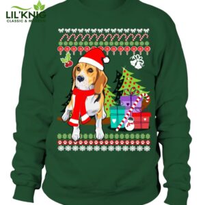 Christmas Beagle Sweatshirt Unisex