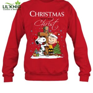 Christmas Begins With Christ Snoopy M132 Sweatshirt