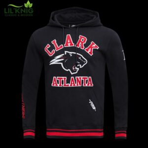 Clark Atlanta University Classic Men’S Stacked Logo Po Hoodie