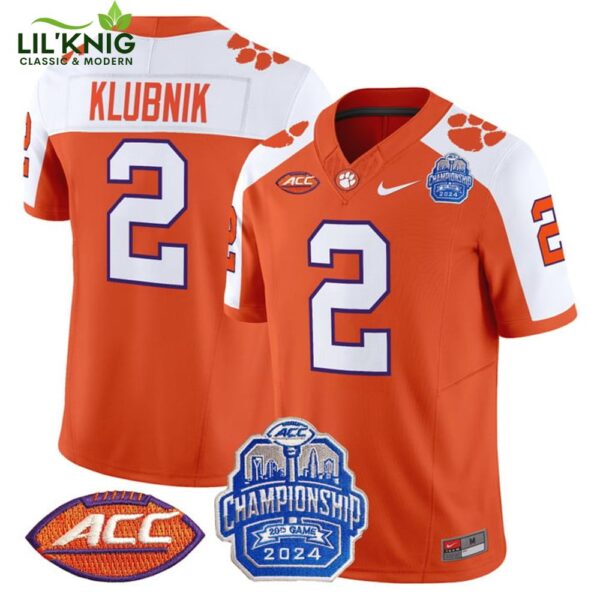 Clemson Tigers 2024 ACC Champions Limited Jersey