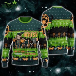 Colonel Commissar Ibram Gaunt Iconic Ugly Christmas Sweater