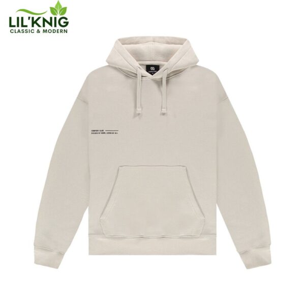 Comfort Basics Hoodie Light Bone