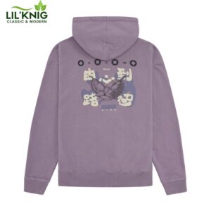 Comfort Durian Hoodie Purple