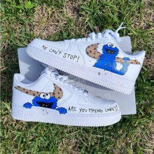 Cookie Monster We Can’T Stop Nike Sneaker Limited Edition Air Force 1