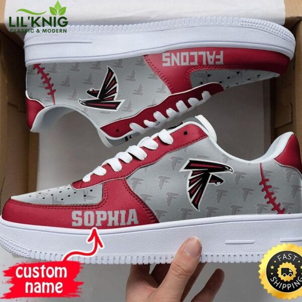 Custom Limited Edition Atlanta Falcons AF1 Sneakers 2024