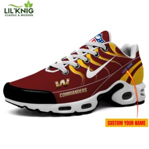 Custom Washington Commanders Air Max Plus Shoes NFL Team Sport