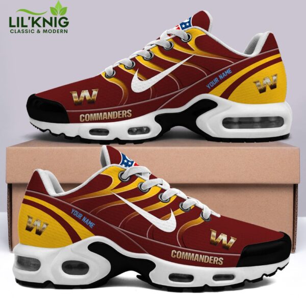 Custom Washington Commanders Air Max Plus Shoes NFL Team Sport