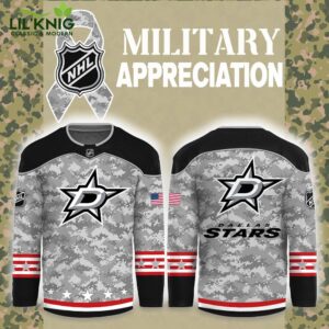 Dallas Stars Nike Arctic Camo 2024 Salute to Service Club Hockey Jersey