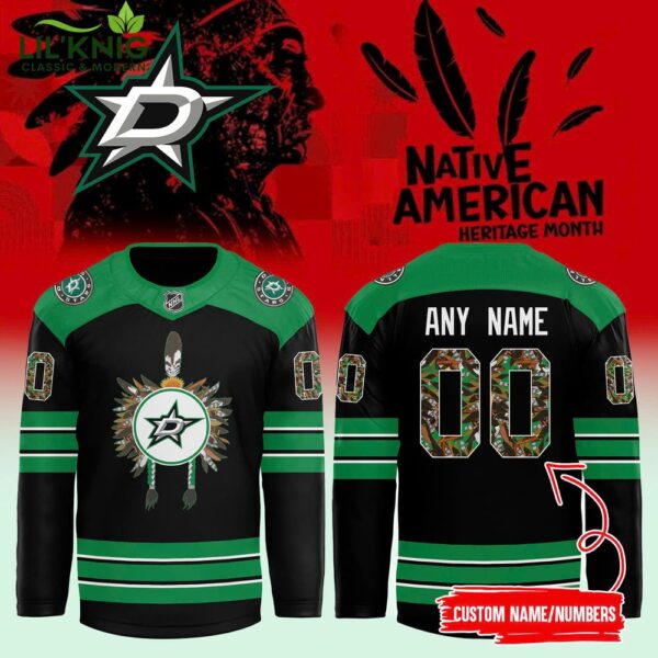 Dallas Stars x 2024 NHL Native American Heritage Month Premium Limited Jersey