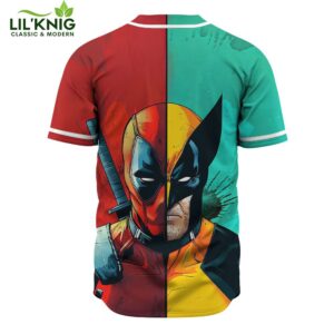 Deadpool And Wolverine Marvels Baseball Jersey