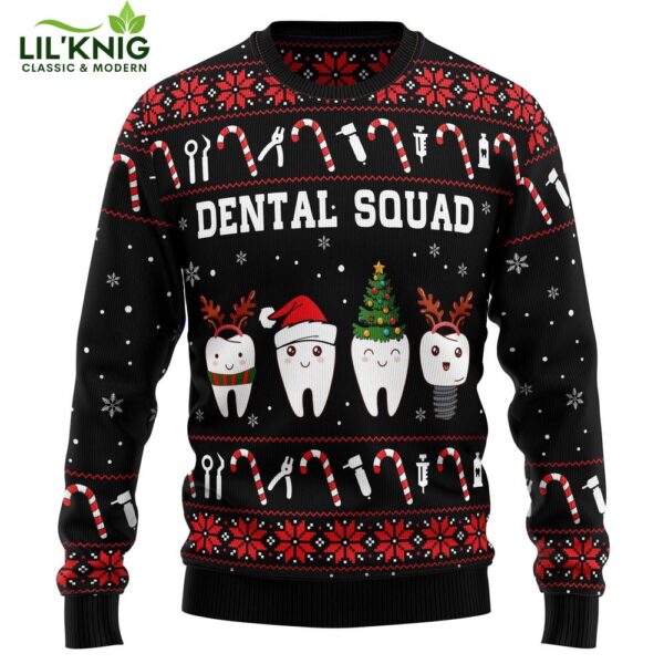 Dental Squad Ugly Special Edition Sweater For Christmas 2024