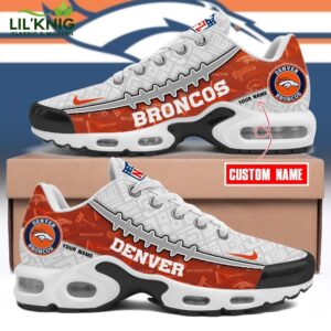 Denver Broncos Air Max Shoes NFL Limited Edition Custom Design