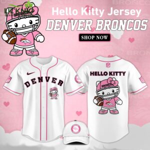 Denver Broncos x Kitty Pink Jersey Hot Design Limited Edition – NFL Fashion