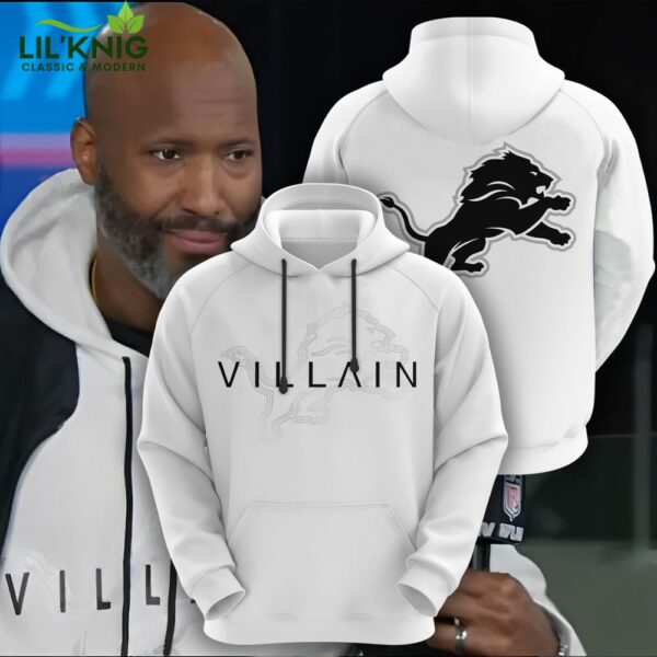 Detroit Lions Villain Hoodie – NFL Limited Edition