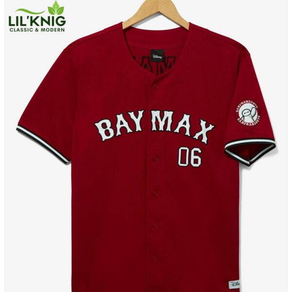 Disney Big Hero 6 Baymax Baseball Jersey