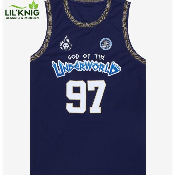 Disney Hercules God Of The Underworld Basketball Jersey