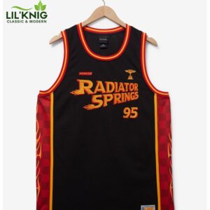 Disney Pixar Cars Lightning Mcqueen Basketball Jersey