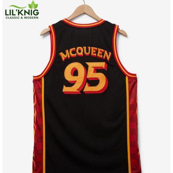 Disney Pixar Cars Lightning Mcqueen Basketball Jersey