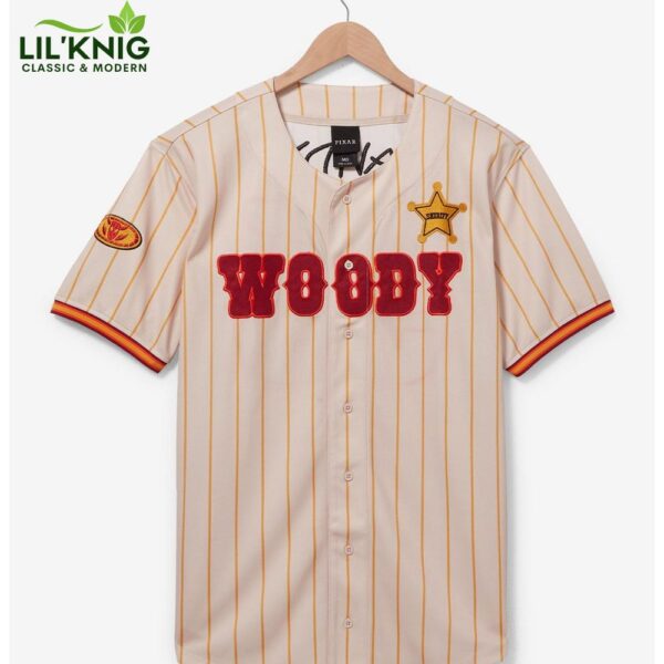 Disney Pixar Toy Story Woody Baseball Jersey